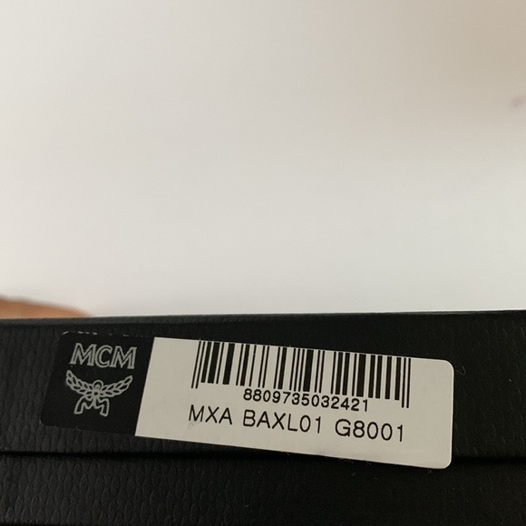 MCM Empty Wallet Box with Dust Bag Black - Picture 5 of 7